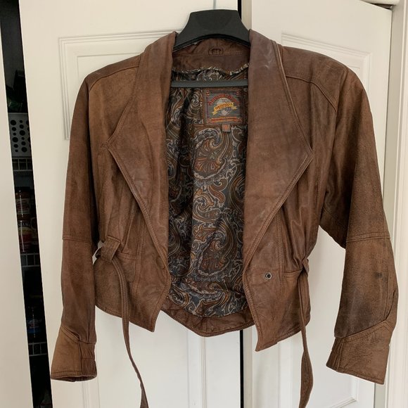 Adventure Bound Jackets & Blazers - Adventure Bound Women's Leather Jacket - Small